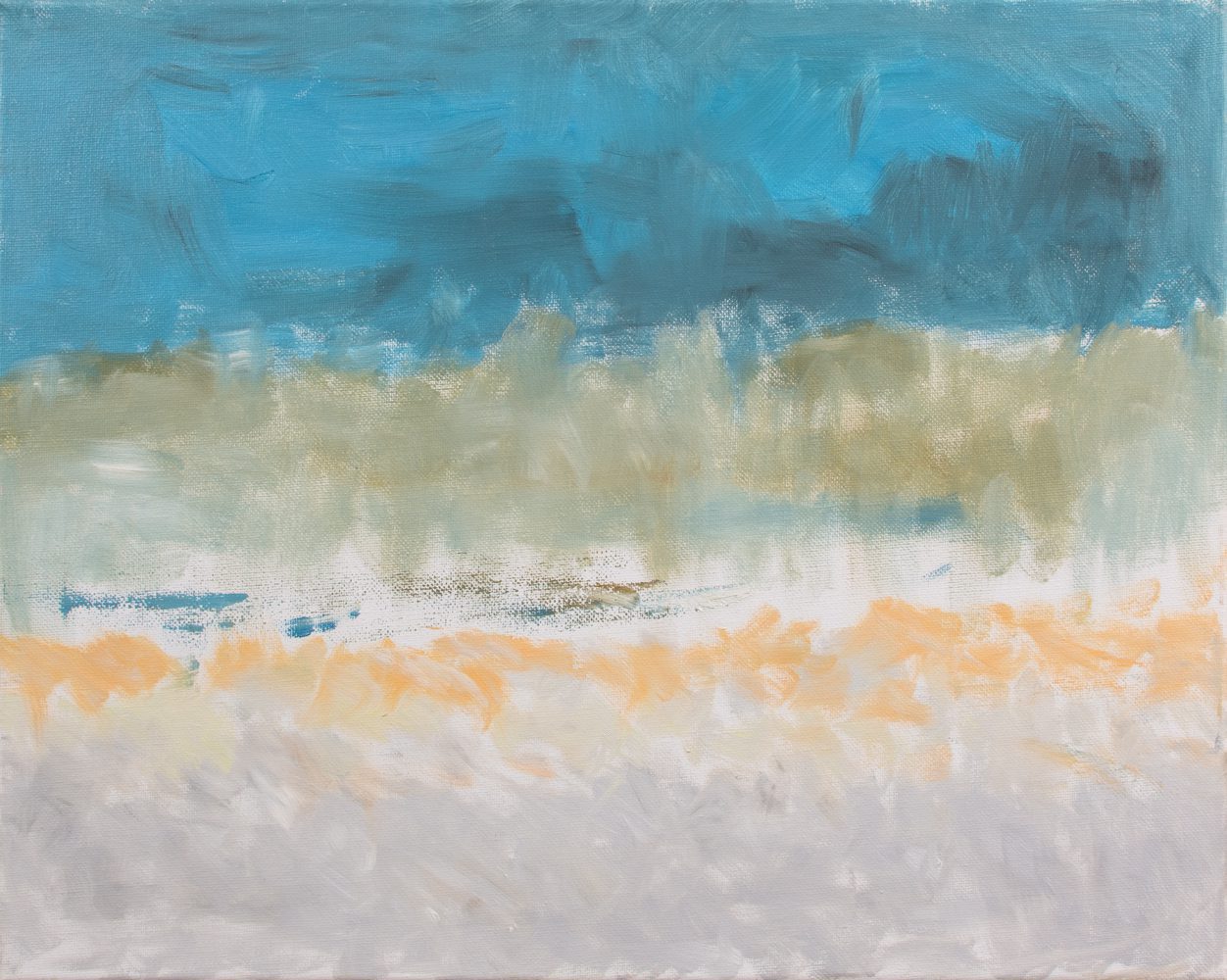 Abstract Landscape Painting by Peter Reiss